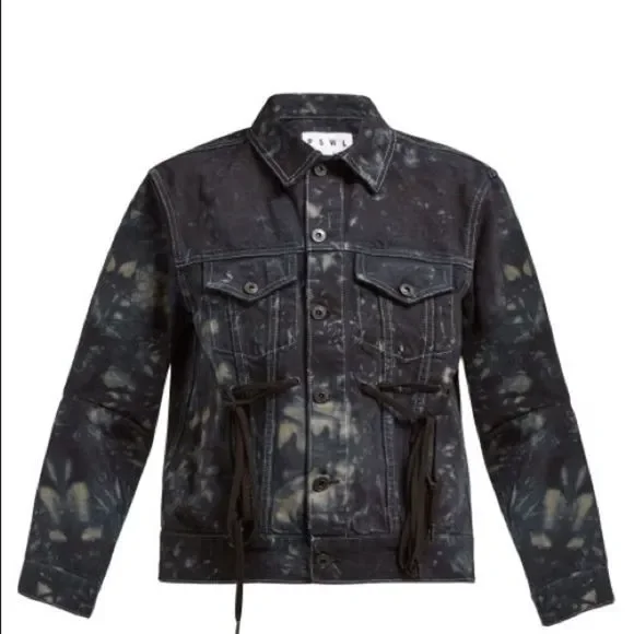 Proenza Schouler PSWL Silverlake Denim Jacket L - Picture 5 of 14